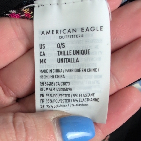 American Eagle Outfitters Pink and Orange Kimono Cardigan - Picture 7 of 8